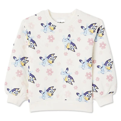 Coton ouaté Bluey pour petites filles Tailles 2T-5T
