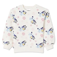 Coton ouaté Bluey pour petites filles Tailles 2T-5T