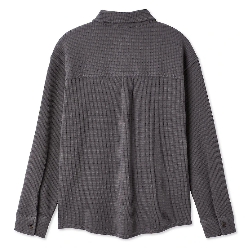 Chemise boutonnée en tricot gaufré George pour garçons