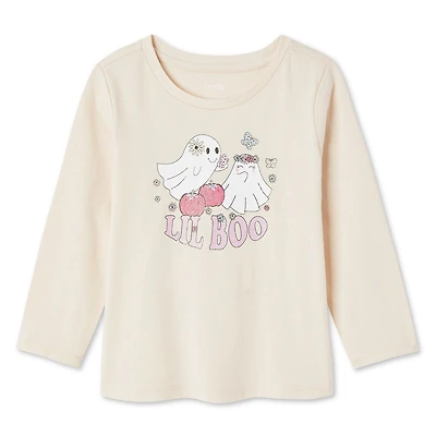 T-shirt d’Halloween George pour petites filles Tailles 2T-5T