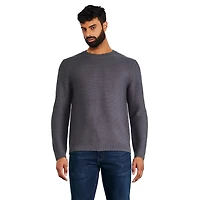 Chandail à encolure ras du cou texturé George pour hommes