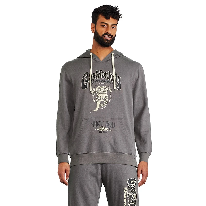 Gas Monkey Garage Men's Fleece Hoodie, Sizes S-XL