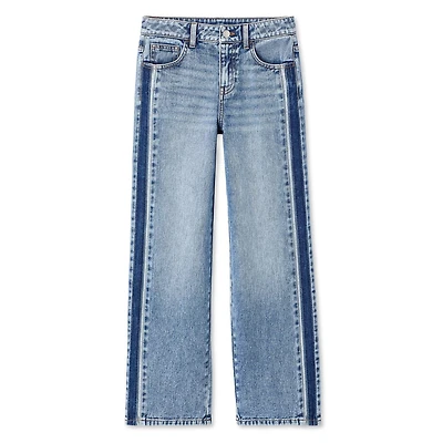 George Girls' Wide Leg Denim, Sizes 4-16