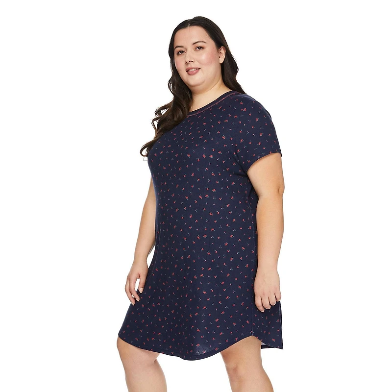Chemise de nuit George Plus pour femmes Tailles 1X-4X