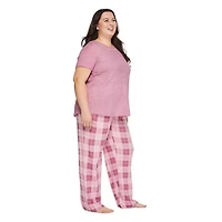 Pyjama 2 pièces George Plus pour femmes