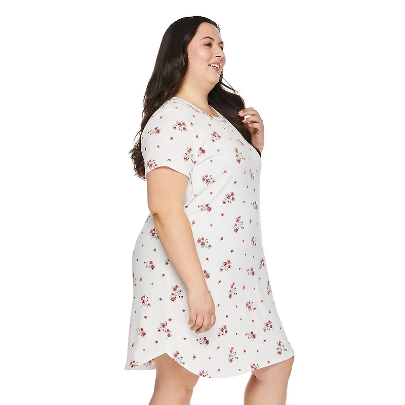 Chemise de nuit George Plus pour femmes Tailles 1X-4X