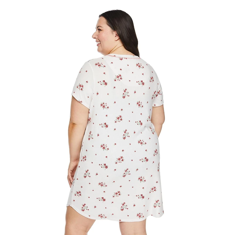 Chemise de nuit George Plus pour femmes Tailles 1X-4X