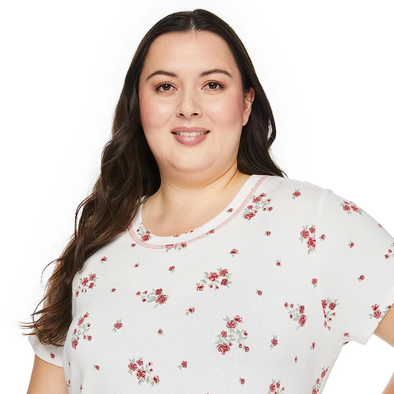 Chemise de nuit George Plus pour femmes Tailles 1X-4X