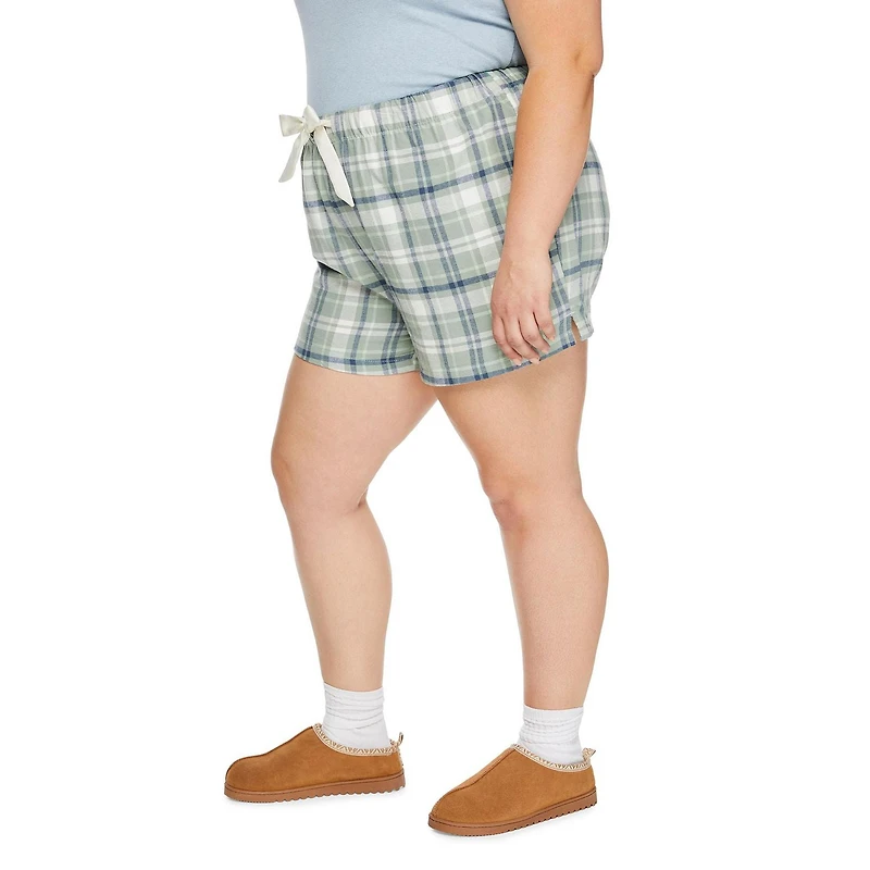 Short de pyjama en flanelle George Plus pour femmes