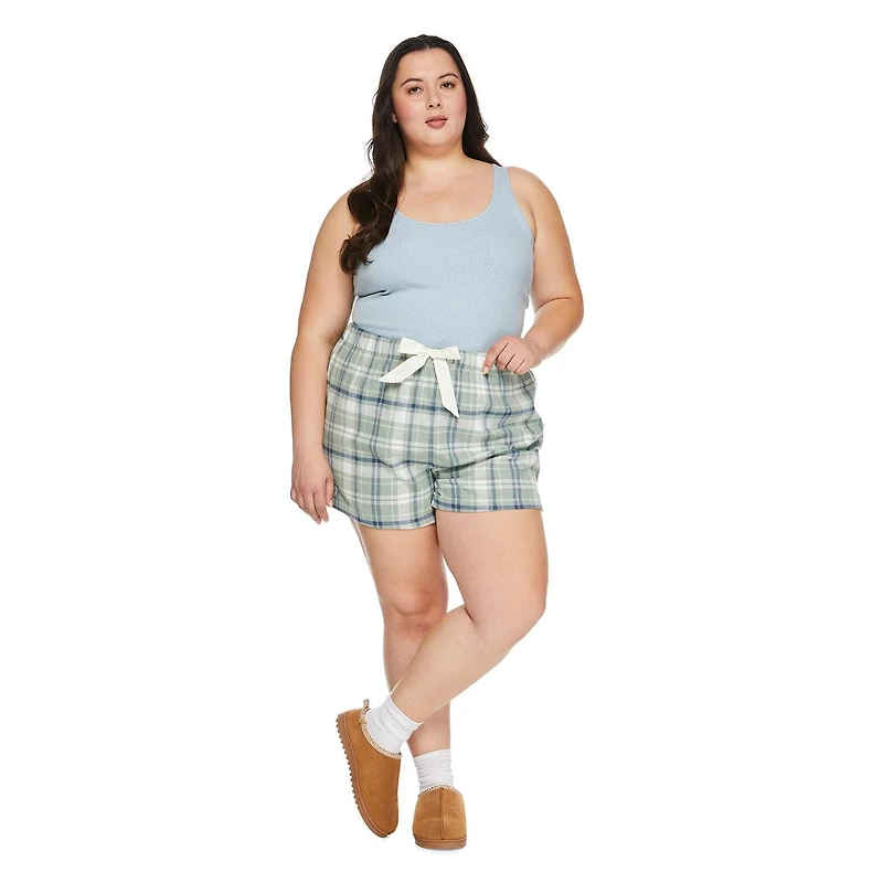 Short de pyjama en flanelle George Plus pour femmes