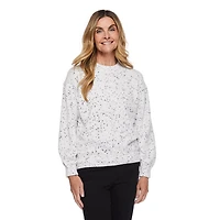 Iyla Women's Crew Neckline Sweater, Sizes S-XXL