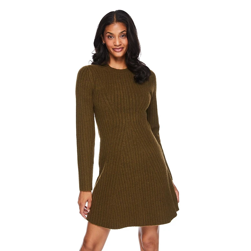 Robe chandail évasée George pour femmes Tailles TP–TTG