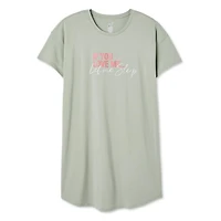George Women's Plus Crew Neckline Nightshirt