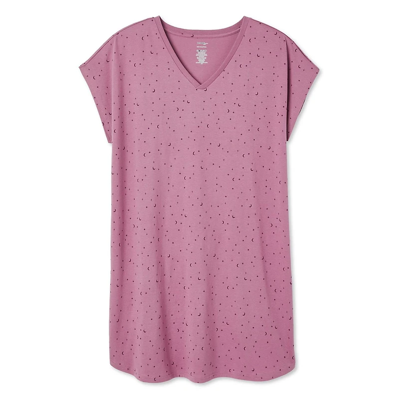 George Women's Plus V-Neckline Nightshirt