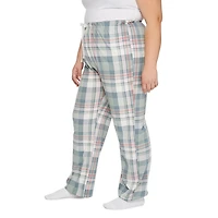 George Women's Plus Open Leg Pajama Pant, Sizes 1X-3X