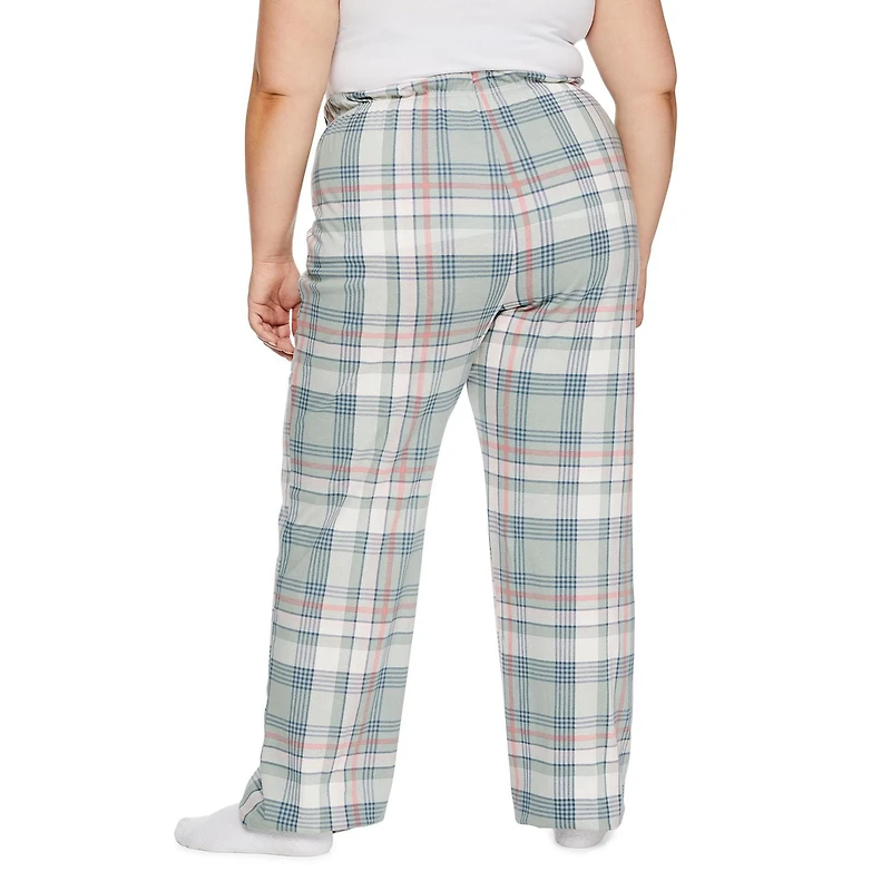 George Women's Plus Open Leg Pajama Pant, Sizes 1X-3X