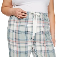 George Women's Plus Open Leg Pajama Pant, Sizes 1X-3X