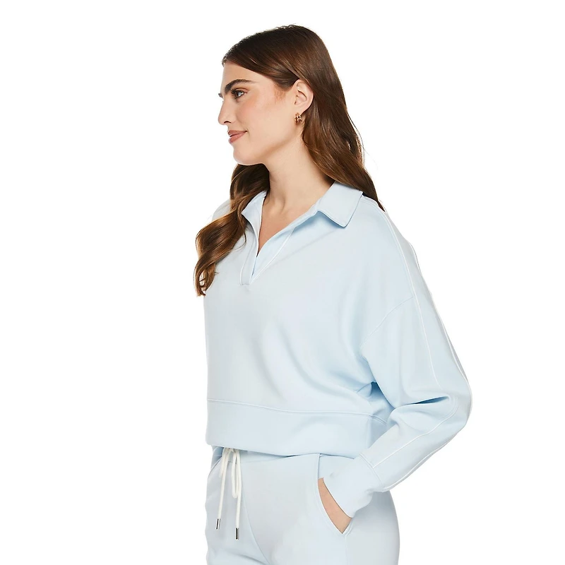 George Women's Polo Soft Knit Popover
