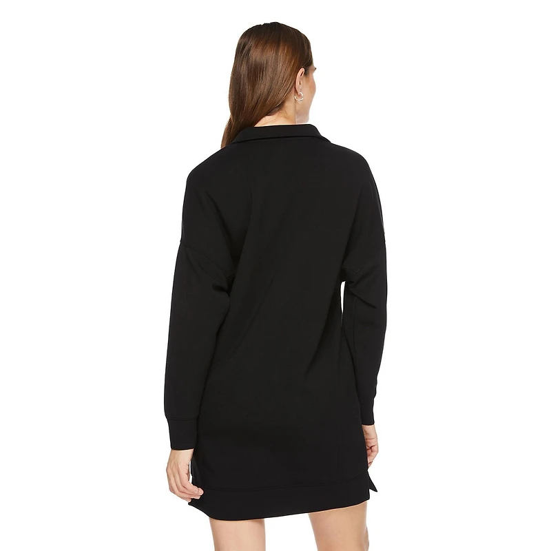 George Women's Quarter-Zip Soft Knit Dress