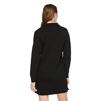George Women's Quarter-Zip Soft Knit Dress