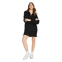 George Women's Quarter-Zip Soft Knit Dress