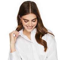 George Women's Oversized Shirt, Sizes XS-XXL