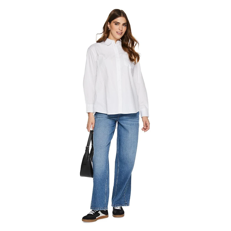 George Women's Oversized Shirt, Sizes XS-XXL