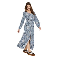 Robe longue à volants George pour femmes