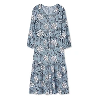 Robe longue à volants George pour femmes