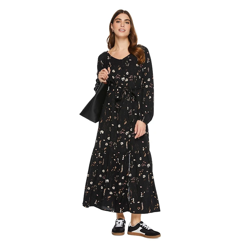 George Women's Ruffle Maxi Dress, Sizes XS-XXL
