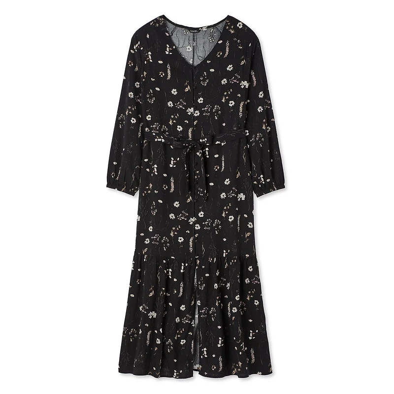 George Women's Ruffle Maxi Dress, Sizes XS-XXL