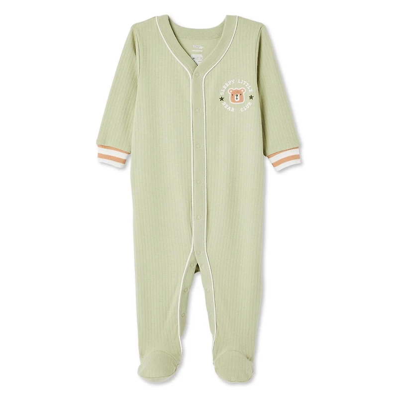 George Baby Boys' Varsity Sleeper, Sizes 0-24 months