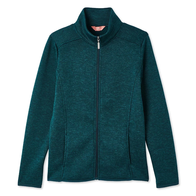 Manteau zippé sur la longueur Iyla pour femmes Tailles P-TTG