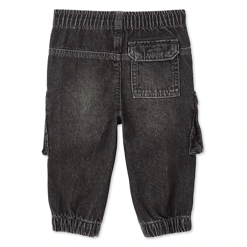 George Baby Boys' Cargo Denim Jogger