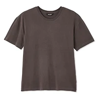 T-shirt délavé à manches courtes avec encolure ras du cou Jackson pour garçons