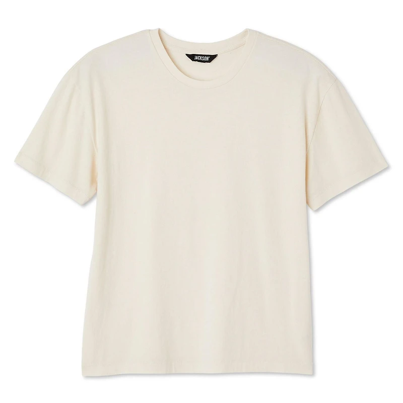 Jackson Boys' Washed Short Sleeve Crew Neck Tee