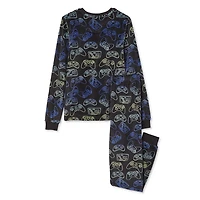 George Boys' Velour Pajama 2-Piece Set