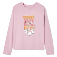 George Girls' Halloween Long Sleeve Tee