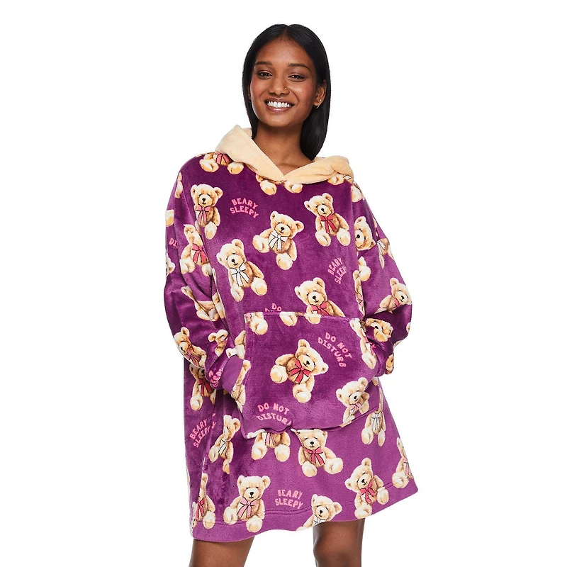 No Boundaries Women's Lounge Hoodie, Sizes S/M-L/XL