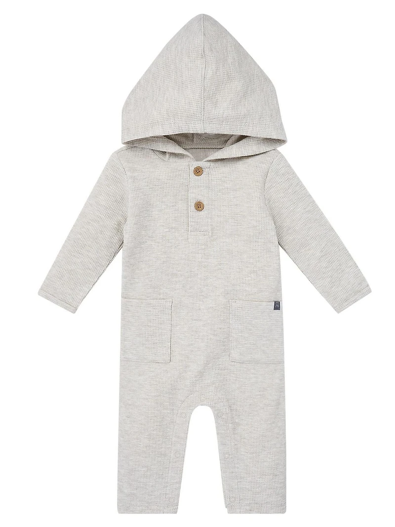 modern moments™ by Gerber® - Hooded Long Leg Romper