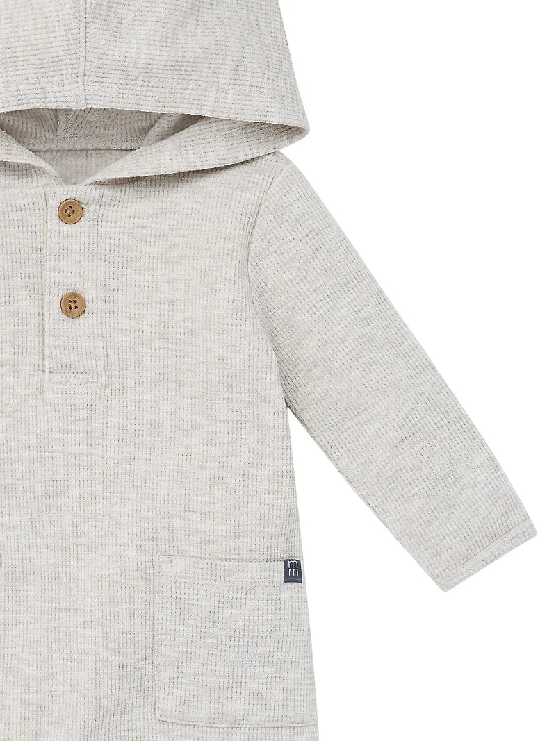 modern moments™ by Gerber® - Hooded Long Leg Romper