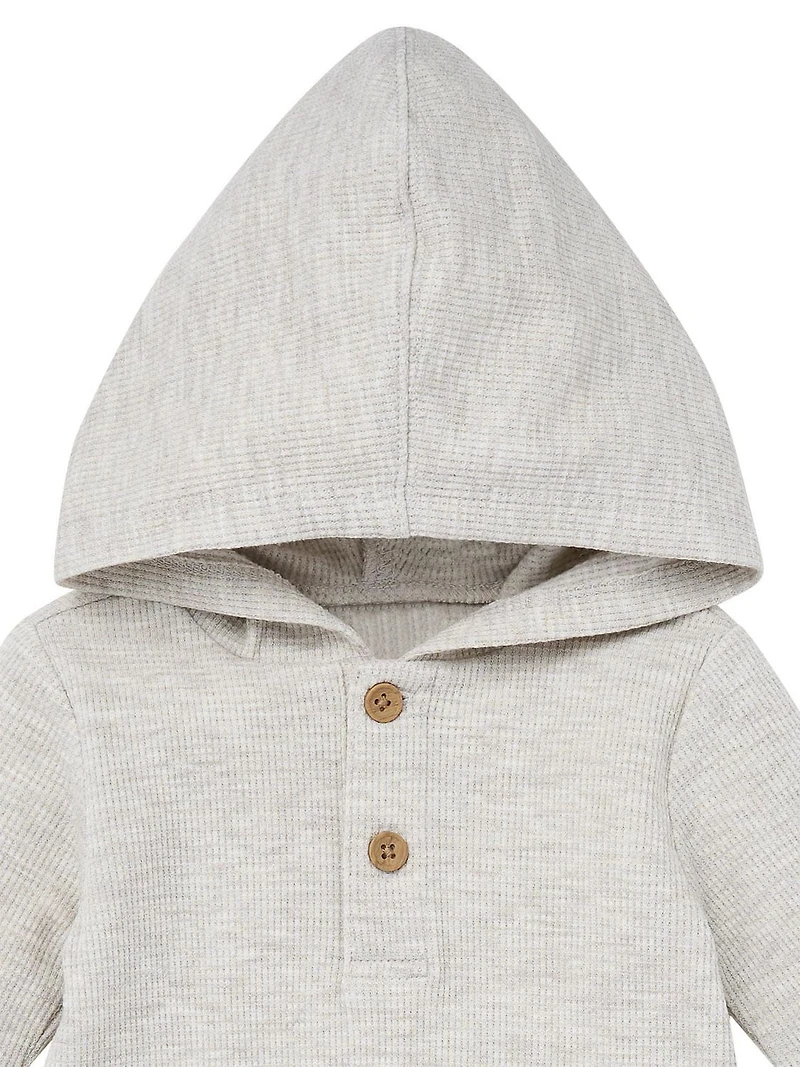 modern moments™ by Gerber® - Hooded Long Leg Romper