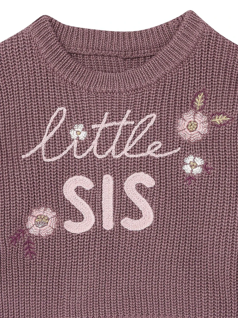 modern moments™ by Gerber® - Pull Petite Sœur - Rose Taupe 1 paquet