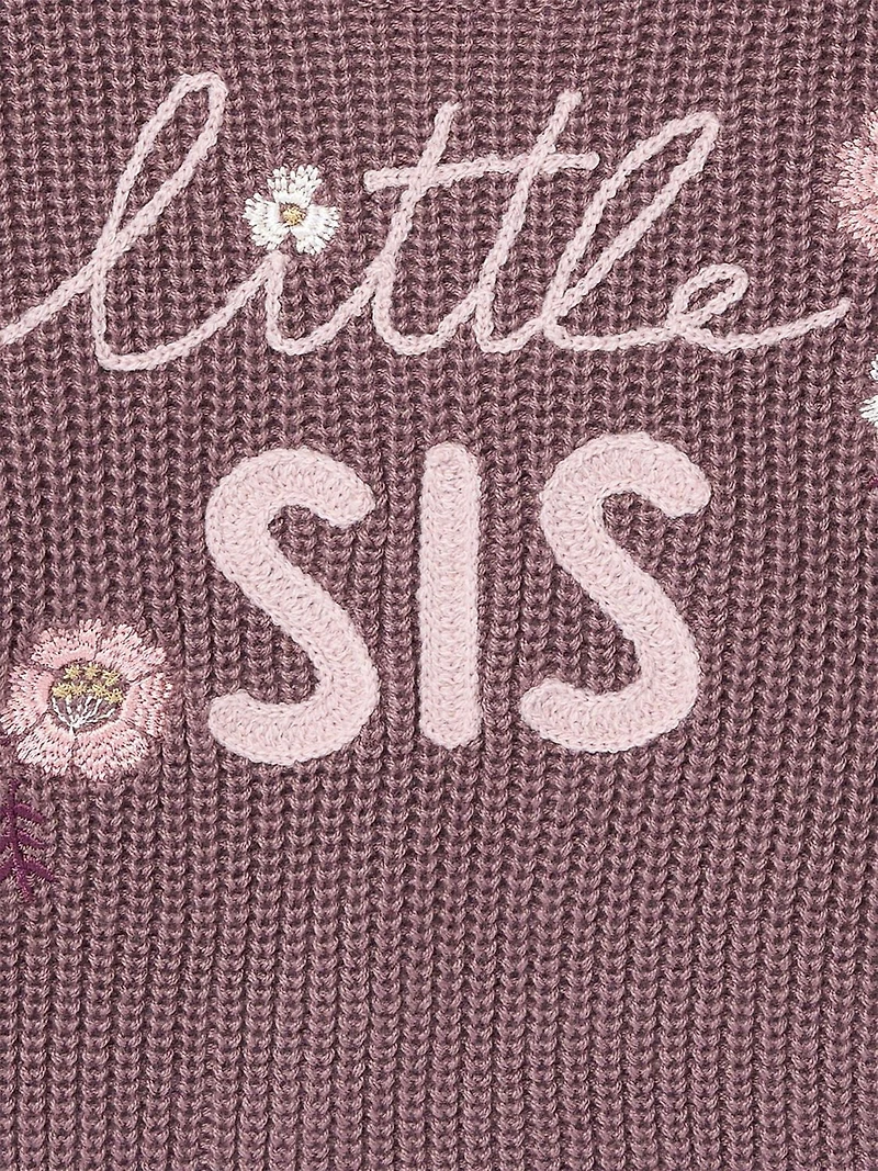 modern moments™ by Gerber® - Pull Petite Sœur - Rose Taupe 1 paquet