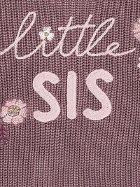 modern moments™ by Gerber® - Pull Petite Sœur - Rose Taupe 1 paquet