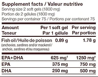 GélulesOmega 3 NutraSea de Nature's Way à savuer de menthe