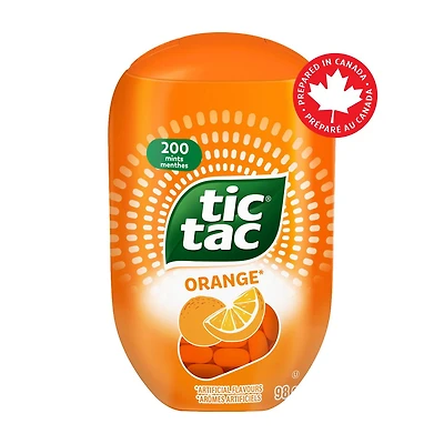 TIC TAC Mints, Orange, Mint Candy, 200 pills, 98g