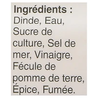 Poitrine de dinde fumée au hickory émincée Natural Selections Maple Leaf 175 g