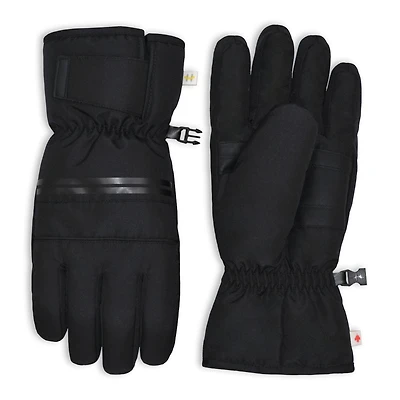 Hot Paws Men's Ski glove with velcro strap, SKI GLOVES