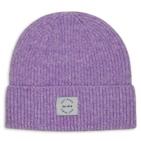 Hot Paws Chapeau à bord repliable pour filles avec écusson tissé